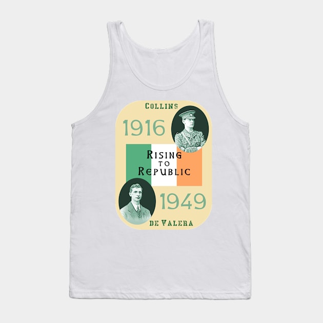 Rising to Republic: for a United Ireland #4 Tank Top by Spine Film